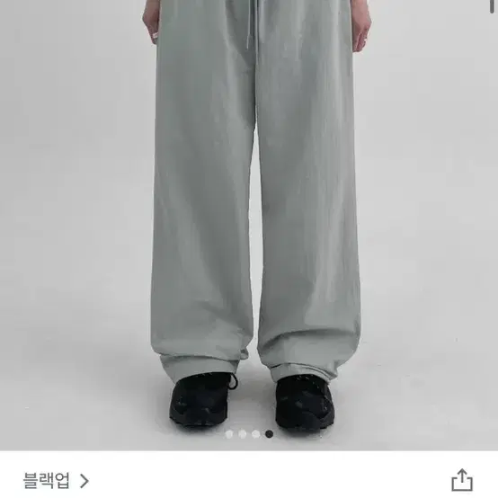 나일론 와이드 팬츠 핏대박