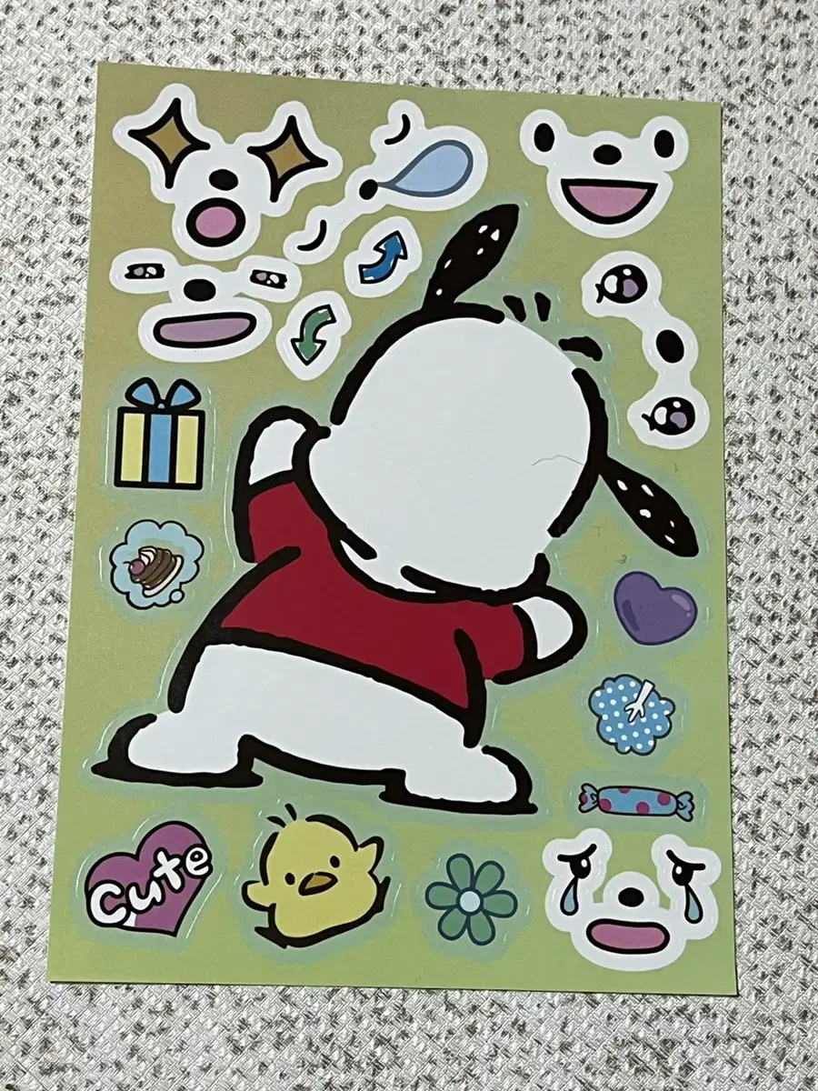 Sanrio Face Decorating Stickers