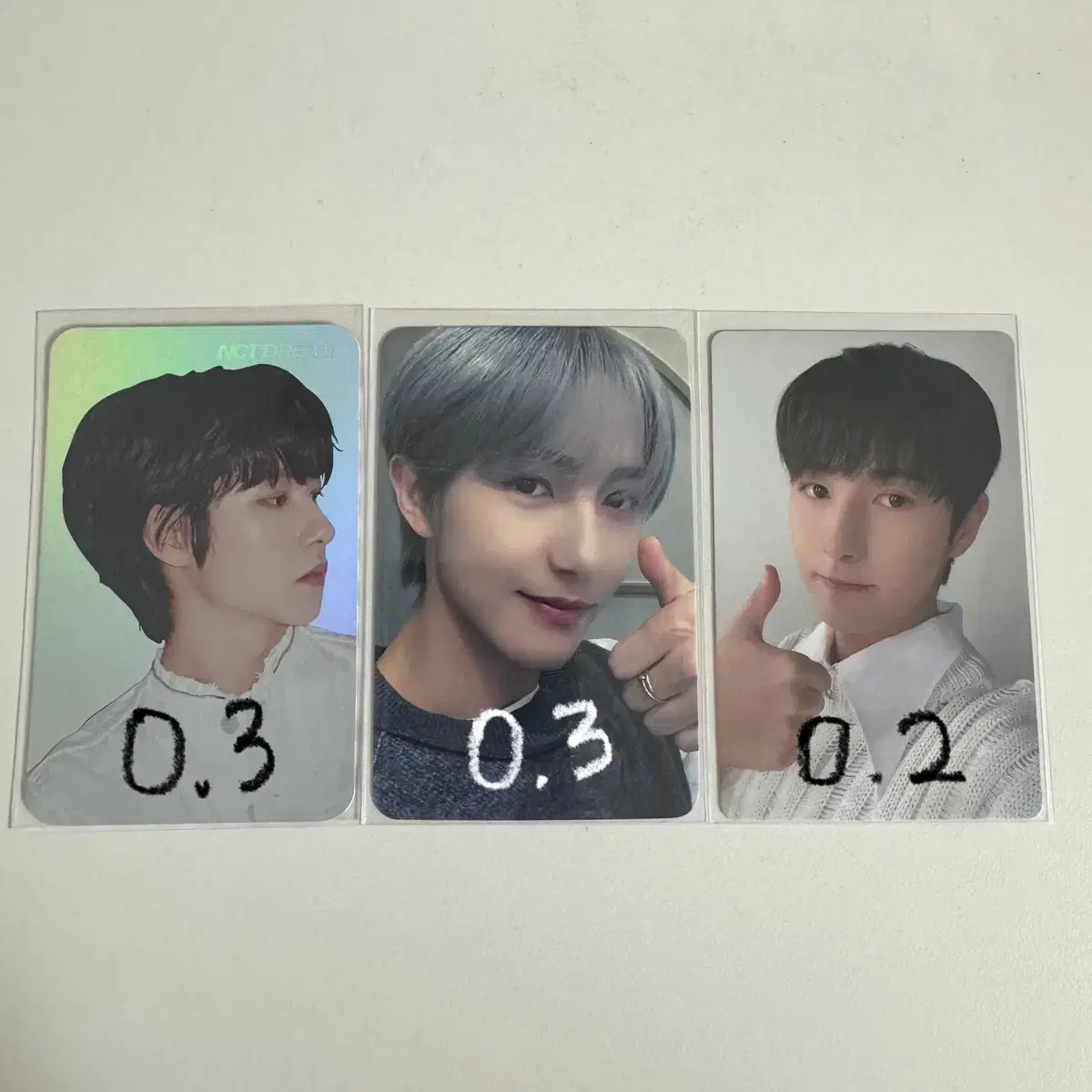 nct dream nct renjun photocard wts mark jeno haechan jaemin chenle jisung