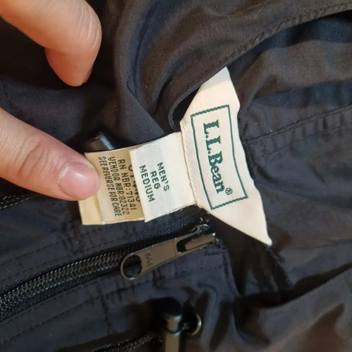 M) L.L.bean 엘엘빈 폴리 아노락 후드