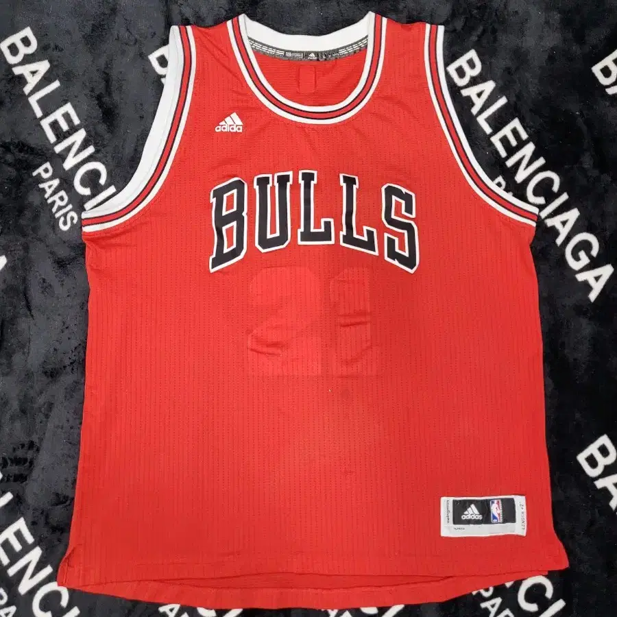 XL)아디다스x NBA 20번 BUTLER 불스 농구 져지