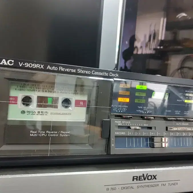 티악 V-909RX 카셋트 데크