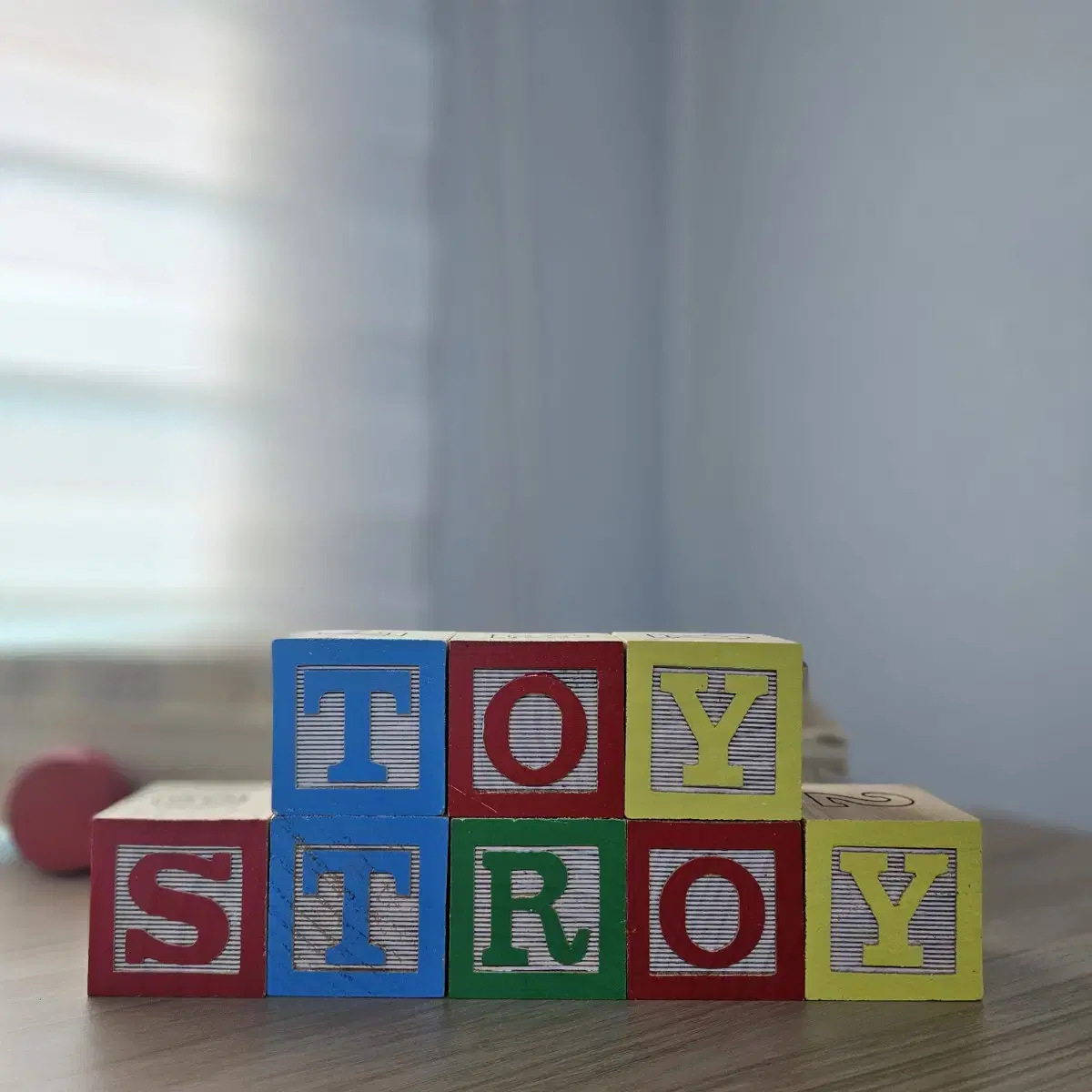 토이스토리 나무 알파벳 블럭 Toy Story