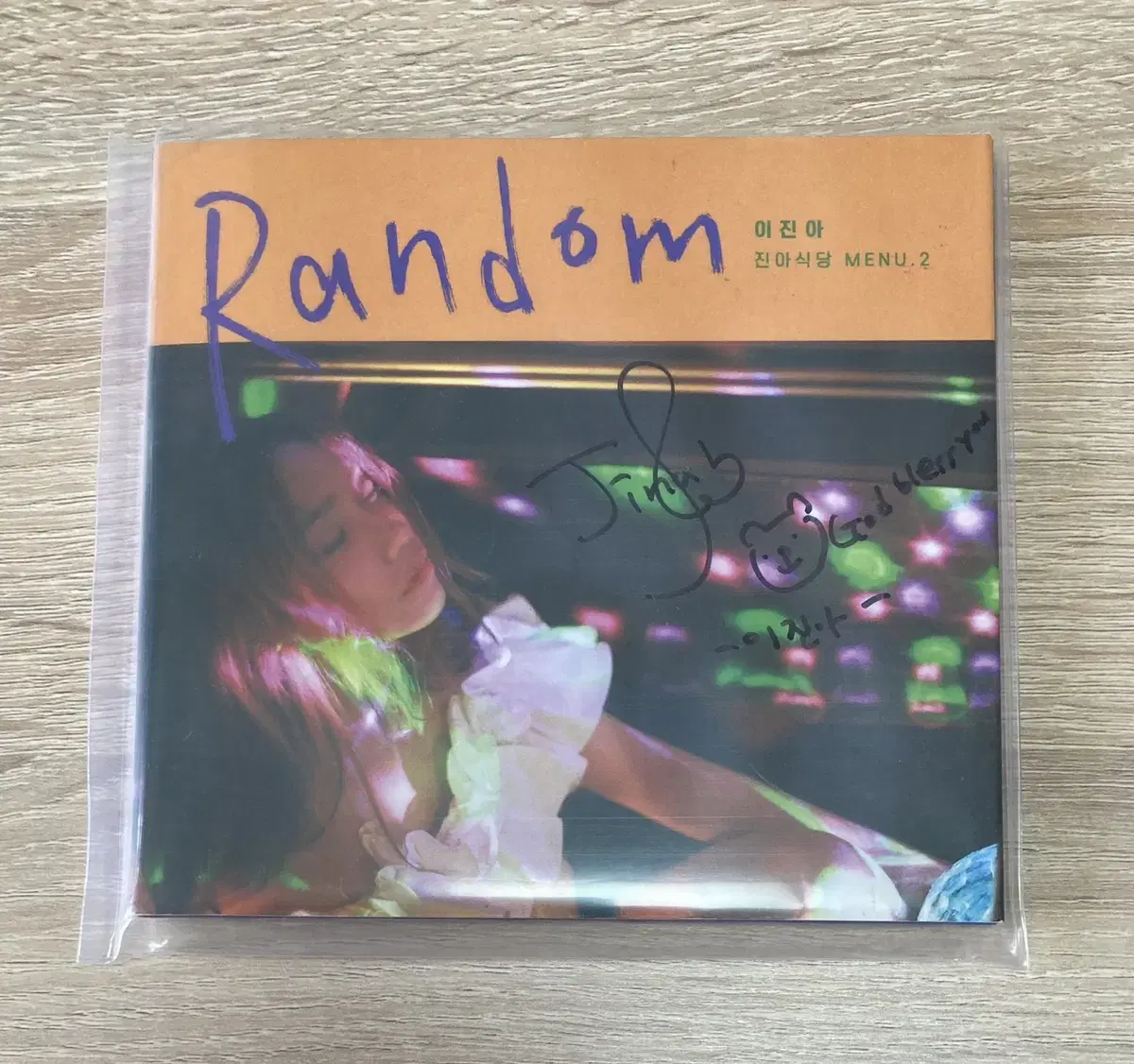 Jin Ah Lee Mini 2집 RANDOM CD sell (Early, signing vahn)