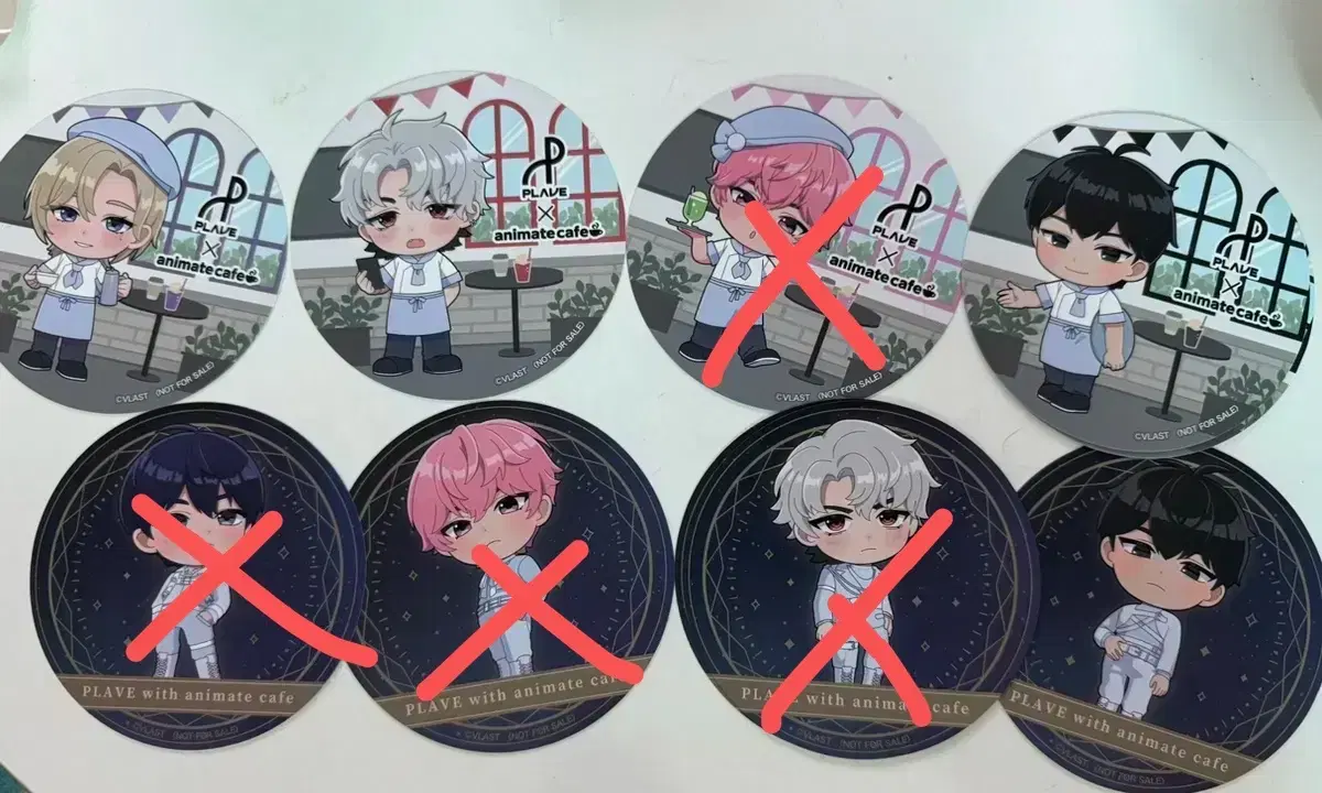 Individual wts of animated coasters can be declared in bulk