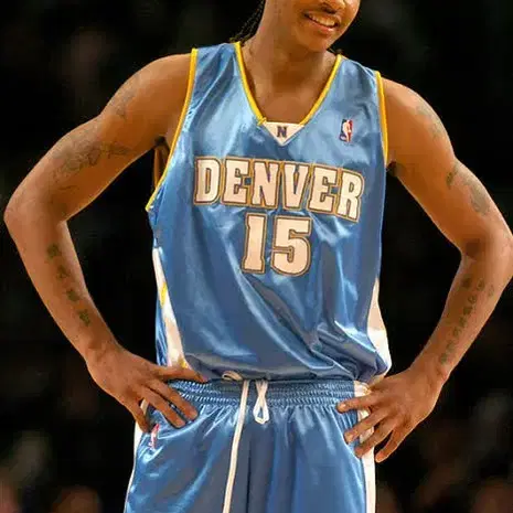 Denver nuggets 카멜로 앤서니 루키 져지 jersey nba