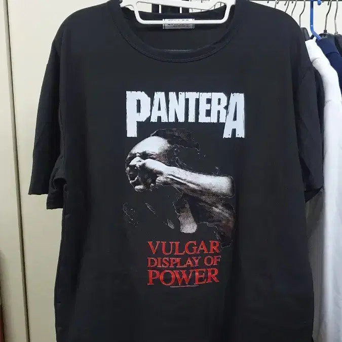 새제품)Pantera(판테라) 메탈밴드티셔츠 XL105사이즈 면폴리혼방