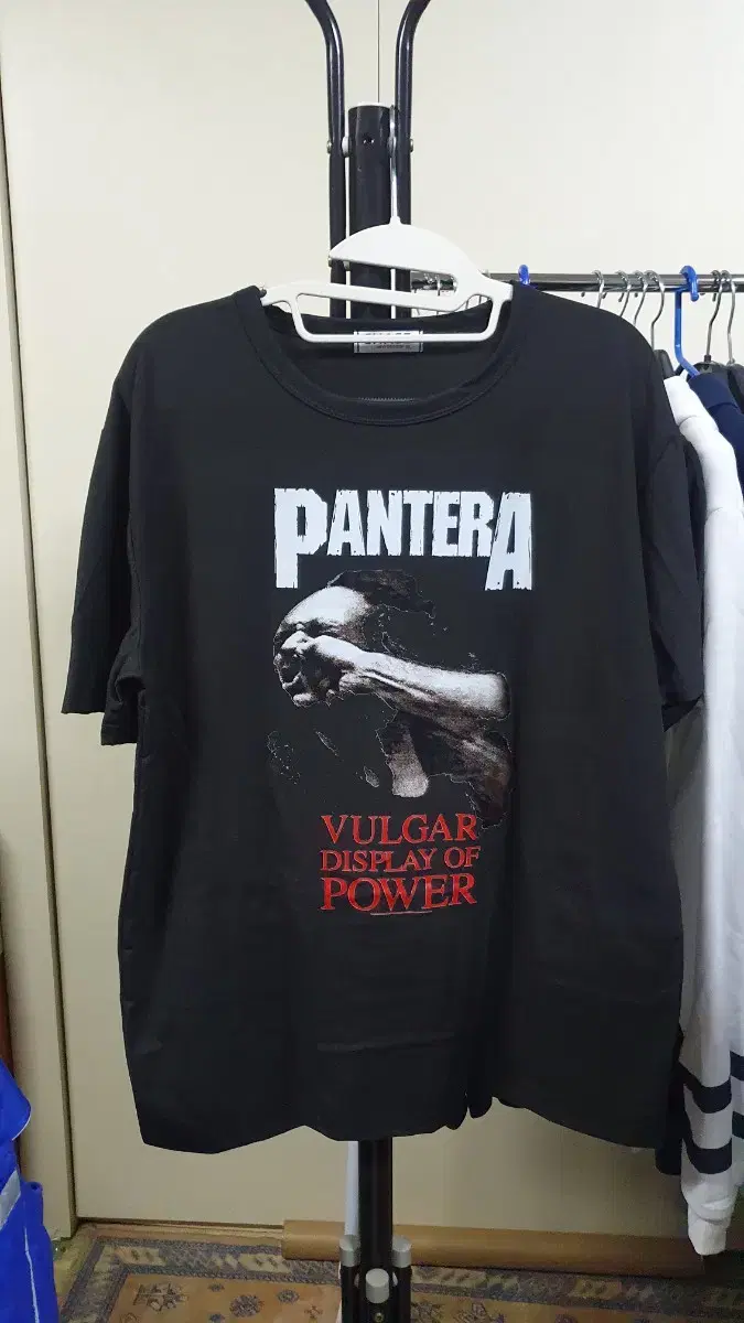 새제품)Pantera(판테라) 메탈밴드티셔츠 XL105사이즈 면폴리혼방