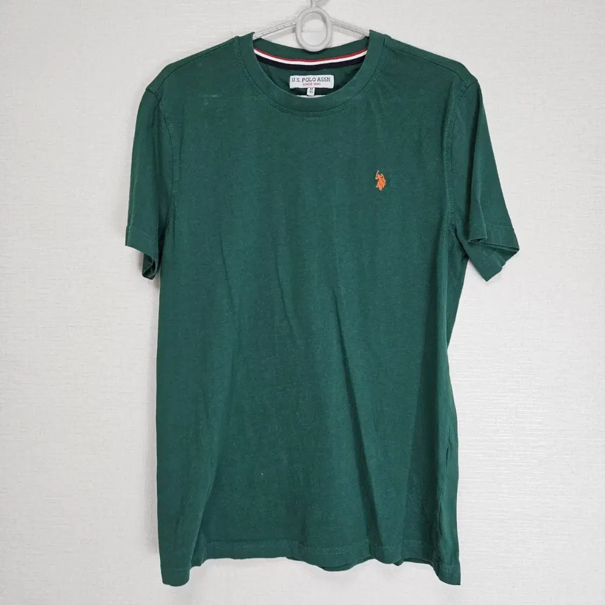 Breakthrough discount on a first-come, first-served basis!! US Polo ahxian Vahn Short Sleeve Tee Green M(95)