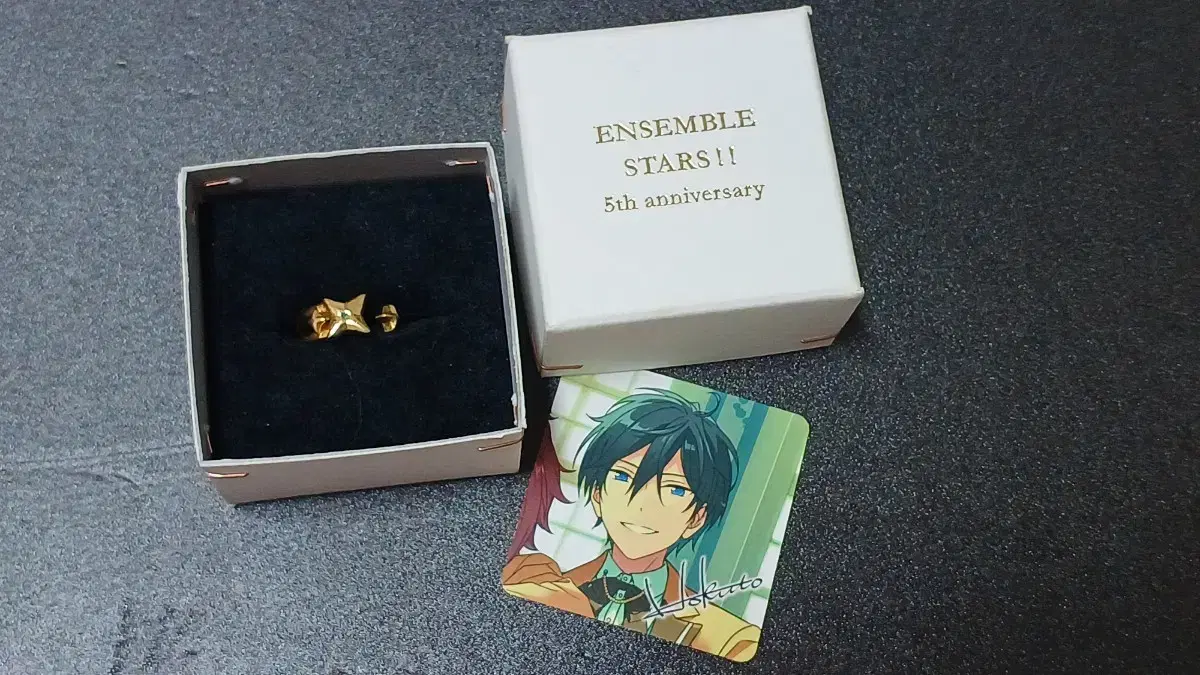 Anstar Hidaka Hokuto 6th Anniversary Anime Ring