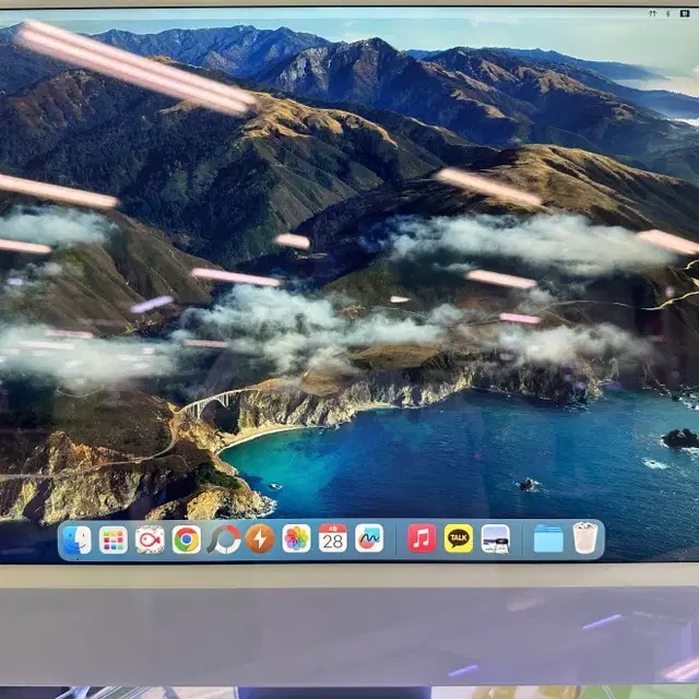 아이맥24인치512GB 퍼플 애플케어가입 판매합니다.