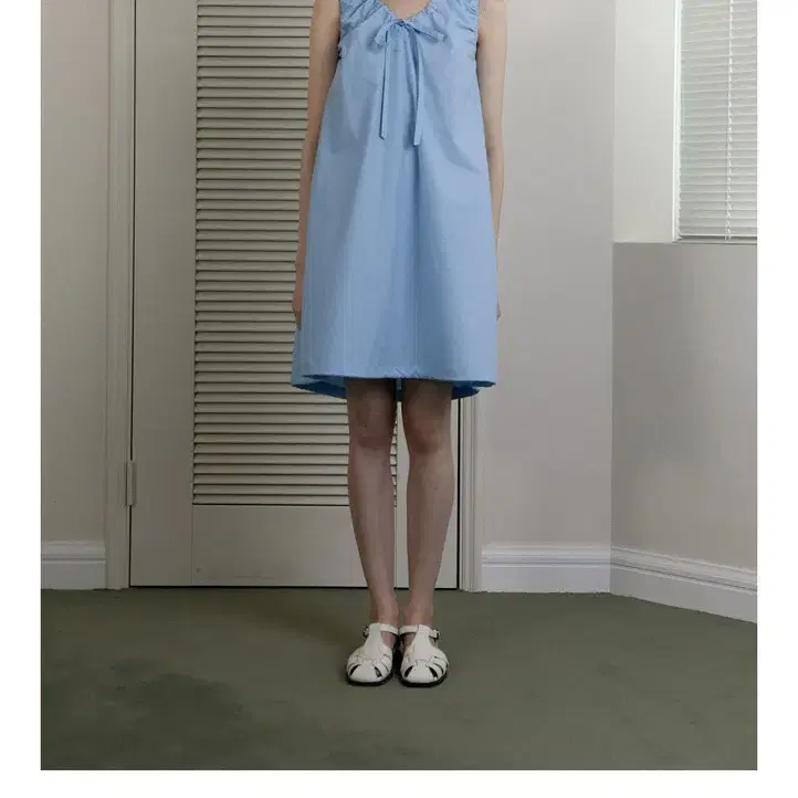 Dolly string mini dress_blue