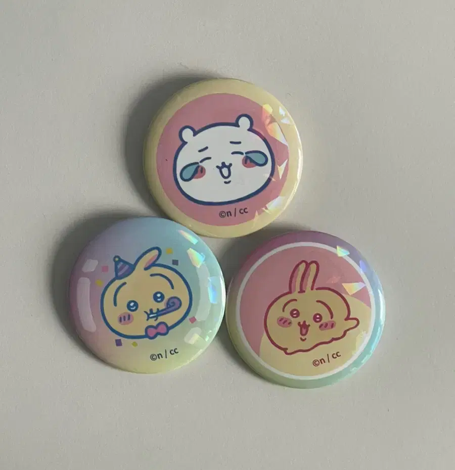 Bulk) Munjakgui Chiikawa Usagi Rabbit Can Badge