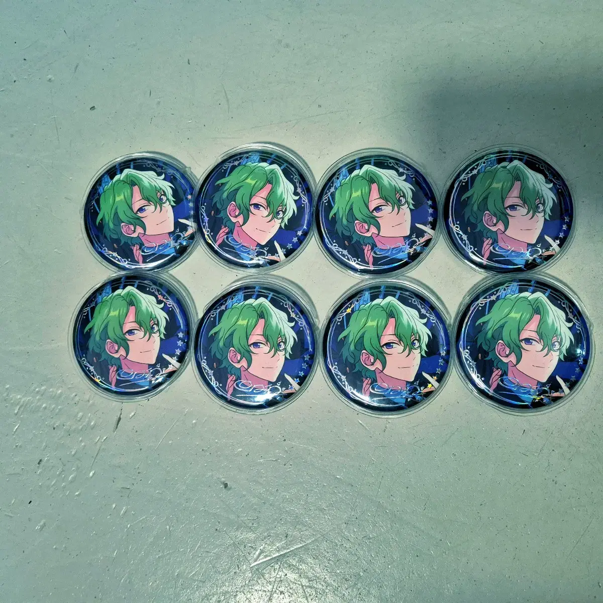 Ensemble Stars Anstar Tomoe Hiyori 5th Anniversary Can Badge 8pcs