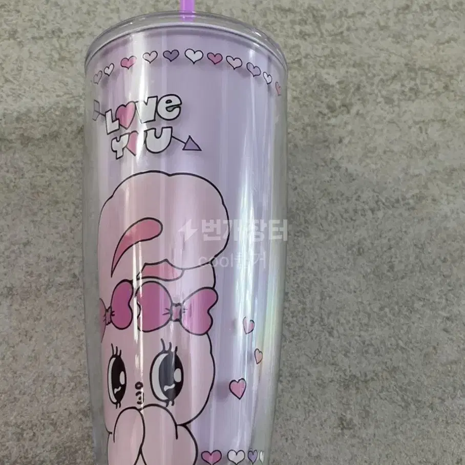 에스더버니 락앤락 콜드컵 720ml 라벤더