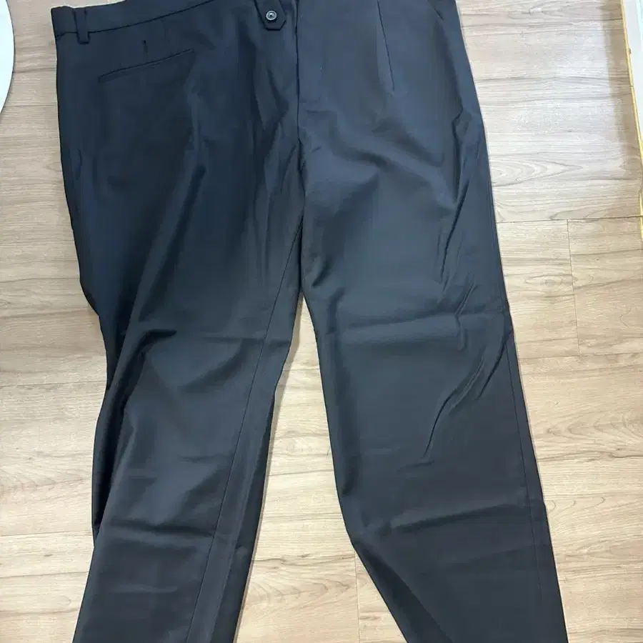 [판매 2사이즈] Rbu layered folding wide pant