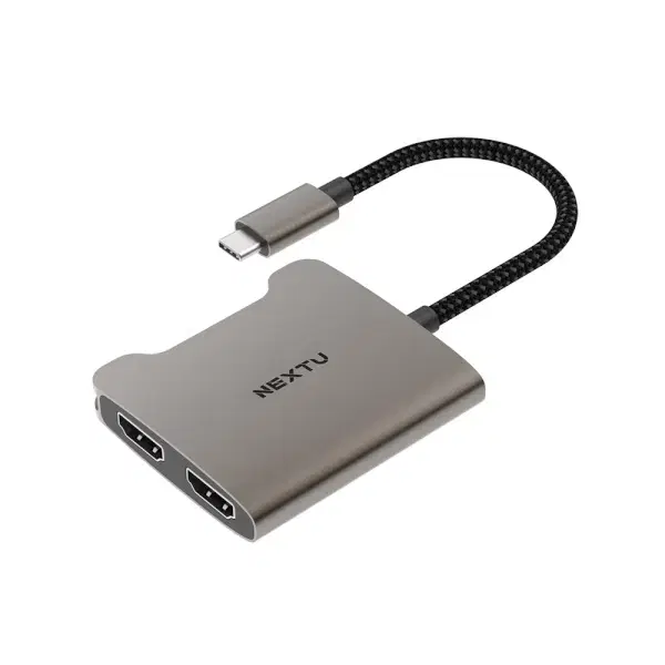 USB 3.1 C타입 to HDMI 듀얼 2포트 확장 컨버터