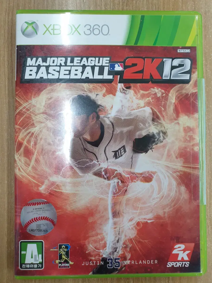 [XBOX360] 엑스박스 "MLB 2K12" 판매합니다.