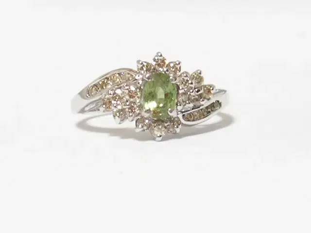 14k 천연 알렉산드라이트다이아반지 Alexandrite