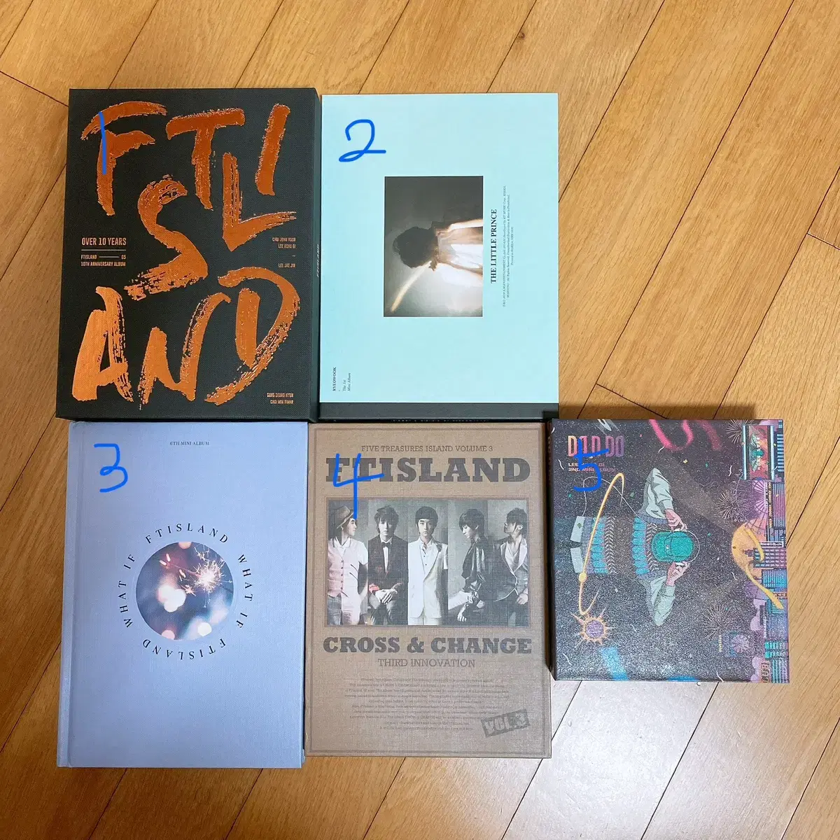 FTISLAND/ Lee Honggi/ ryeowook album