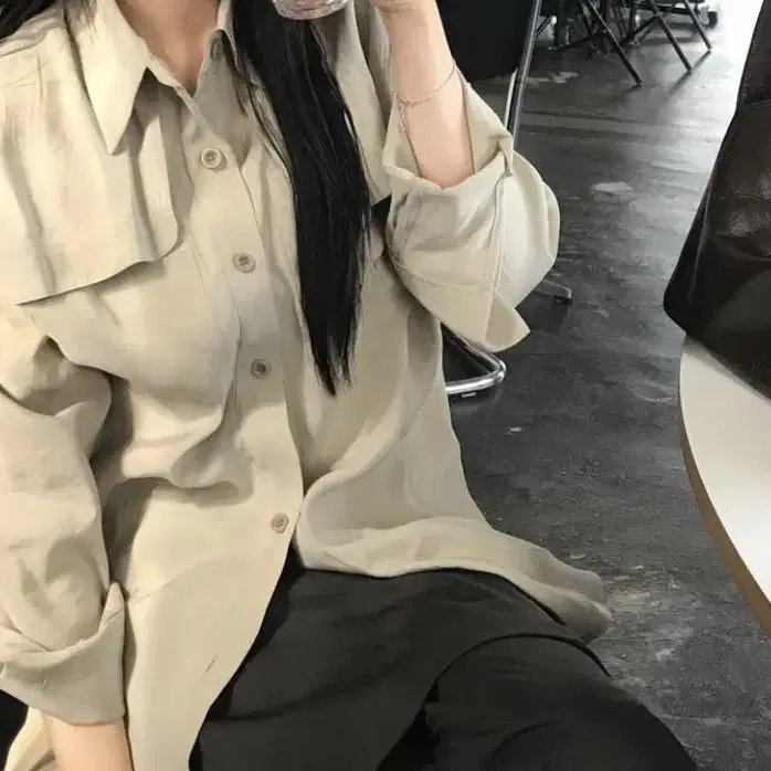 OURO FLAP POCKET SHIRTS 플랩 포켓 셔츠