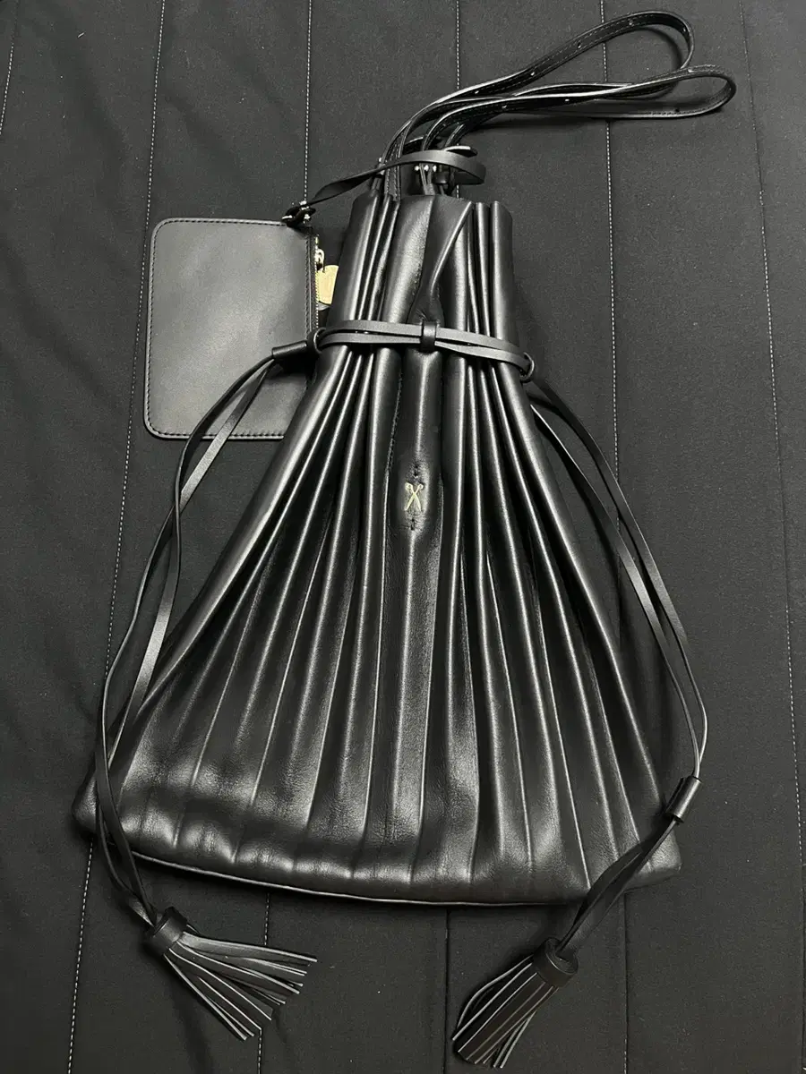 Joseph & Stayc Pleated Shopper Bag Rich Black