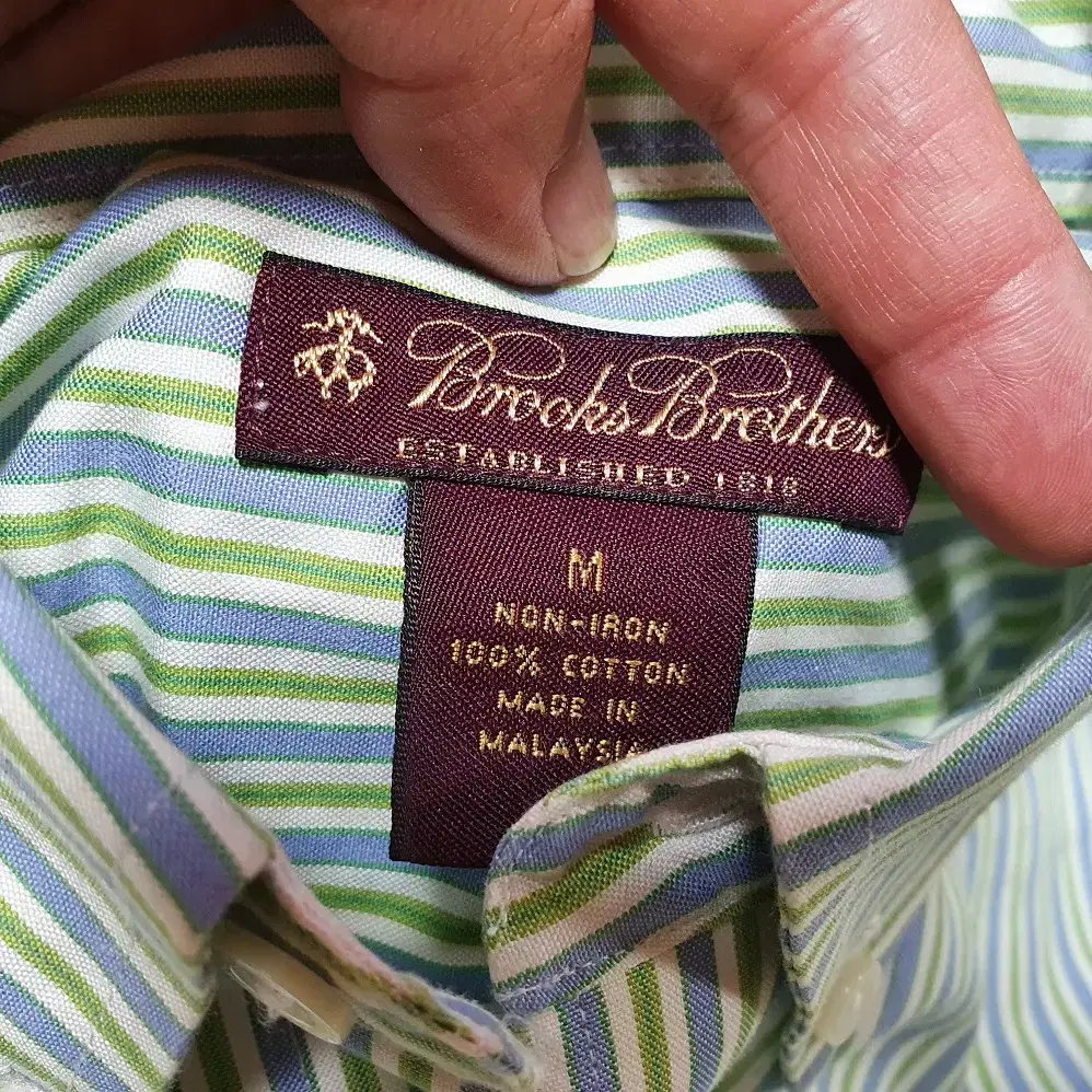 브룩스브라더스(Brooks Brothers) 스트라이프 남방 55-66