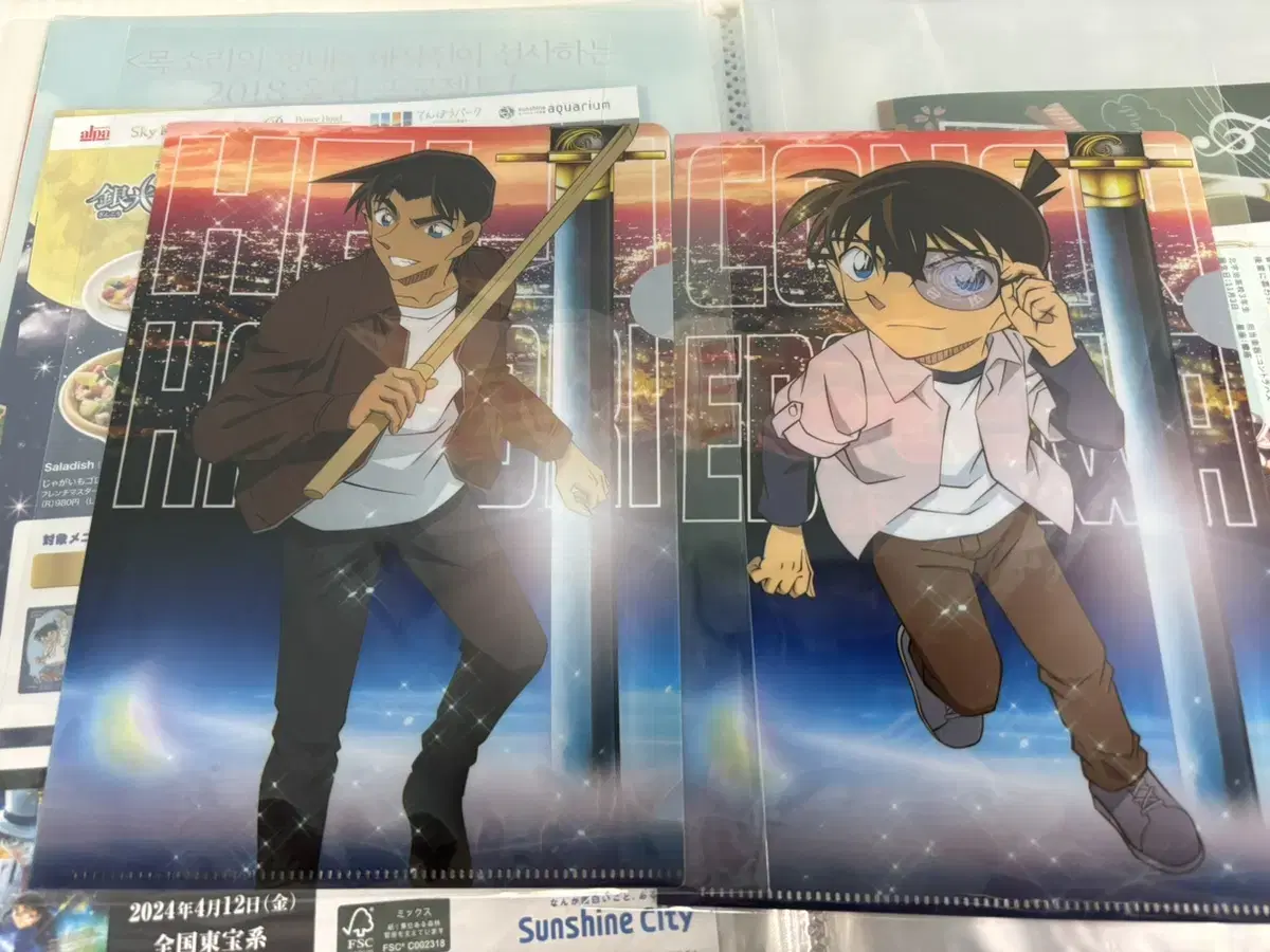 1.5K Detective Conan Japan 7-Eleven Exclusive Clearfiles through Today