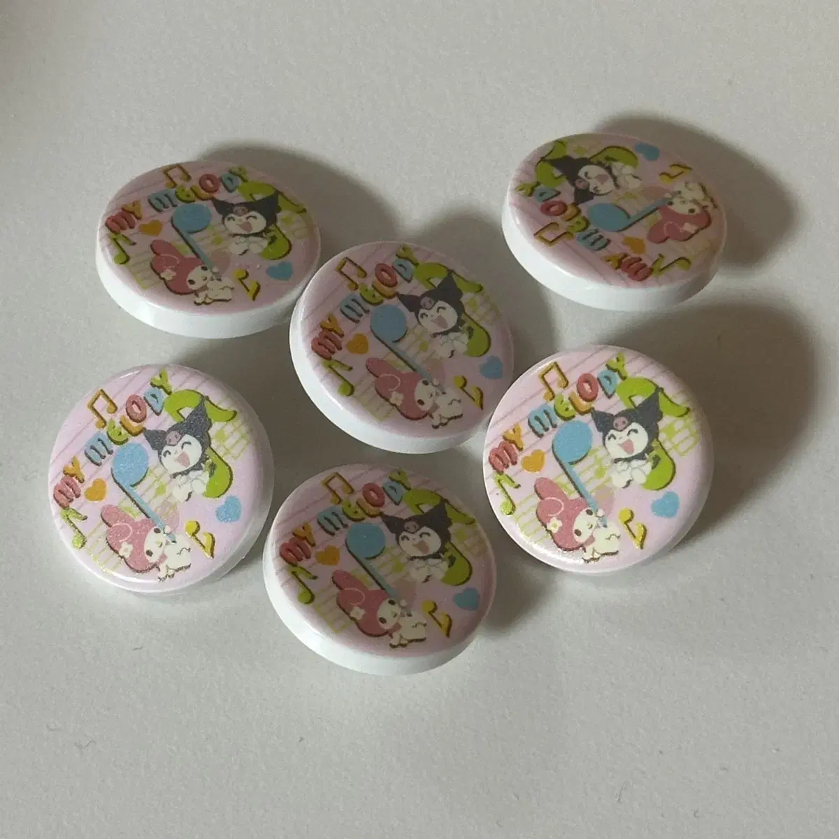 Sanrio Classic Mimelody Kuromi Button