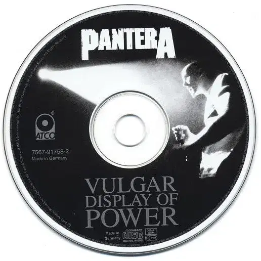 Pantera - Vulgar Display Of(CD)유럽반90sNM-