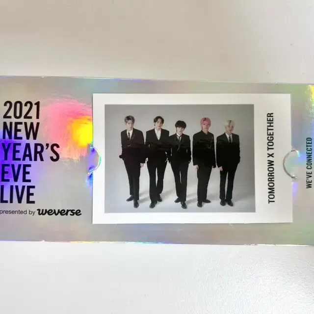 2021 뉴이라 위버스라이브 티켓 투바투