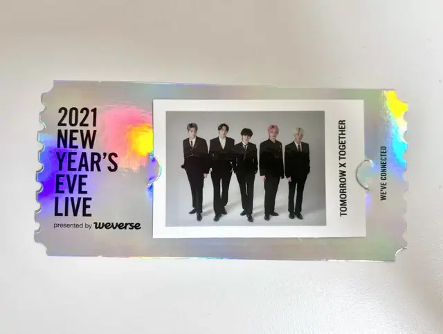 2021 뉴이라 위버스라이브 티켓 투바투