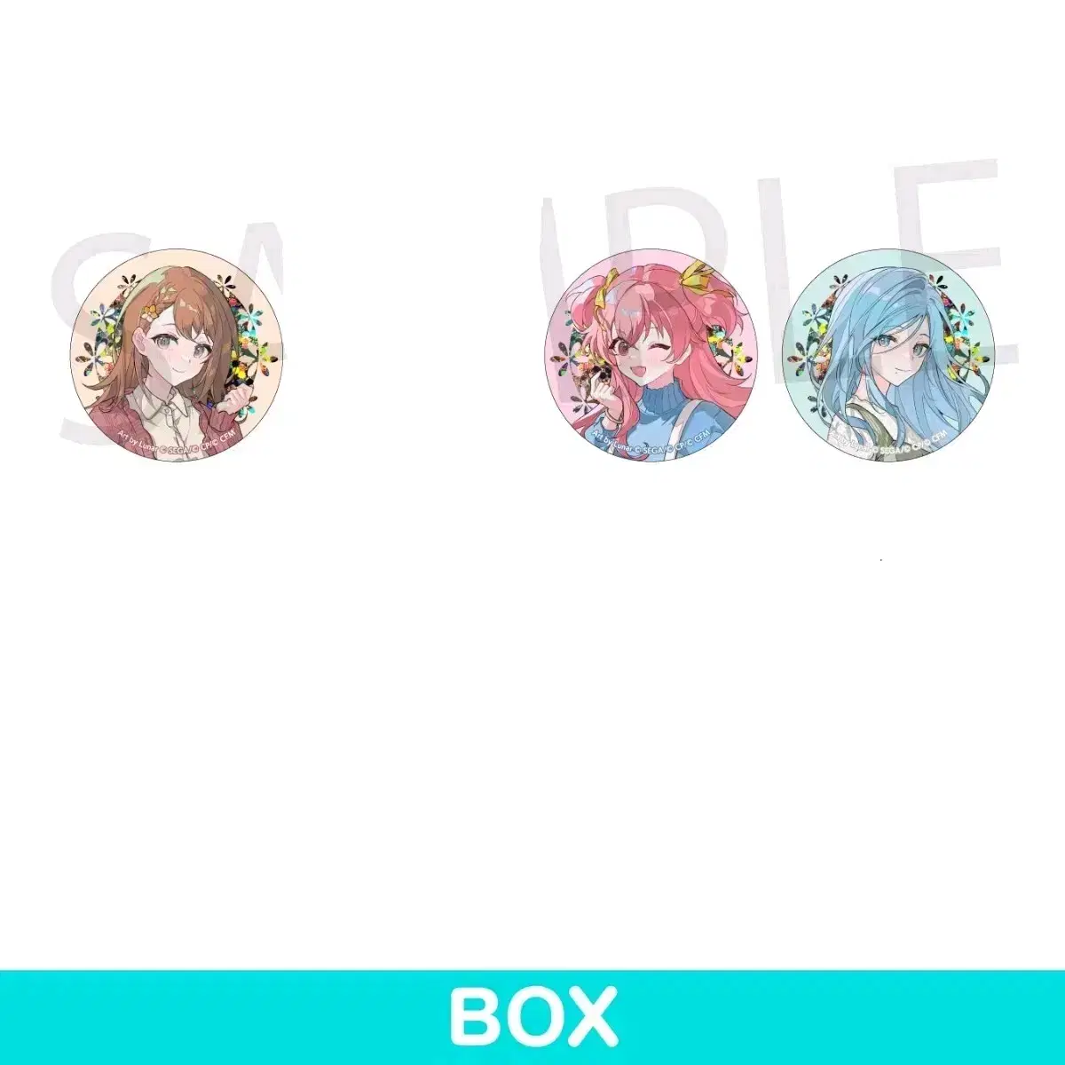 Fesca Creators Festa Badge Tool Minori Airi Shizuku Emu Nene