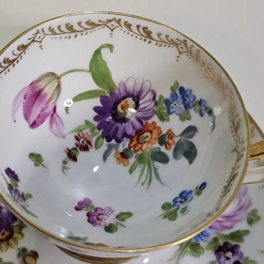 Antique Richard Klemm Dresden Demitasse