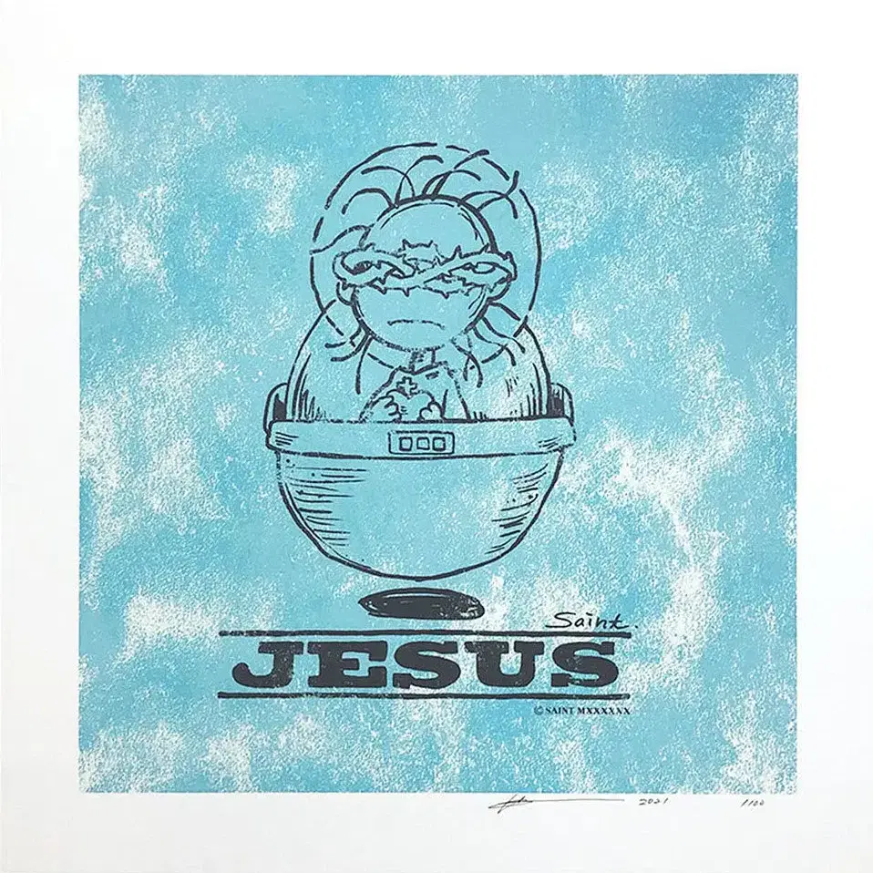 PRINT JESUS POD by Yuta Hosokawa