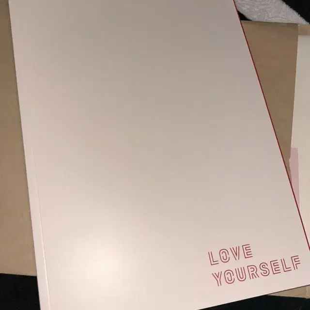 방탄소년단 love yourself 투어 프로그램북