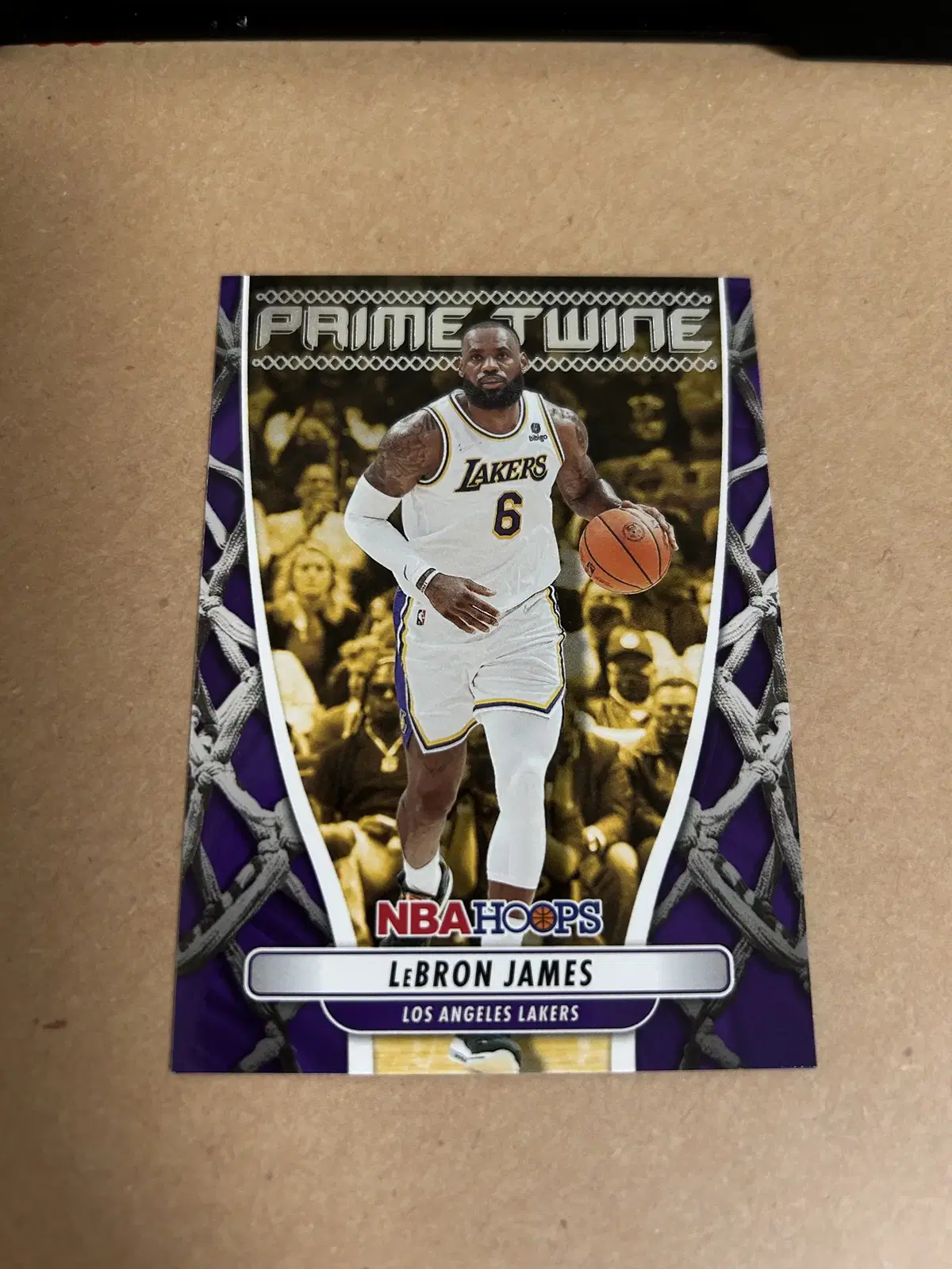 2022-23 NBA Hoops LeBron James Insert