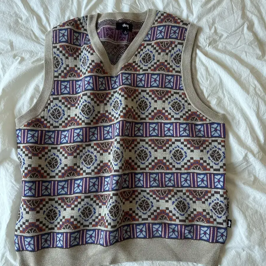 Stussy giza knit vest