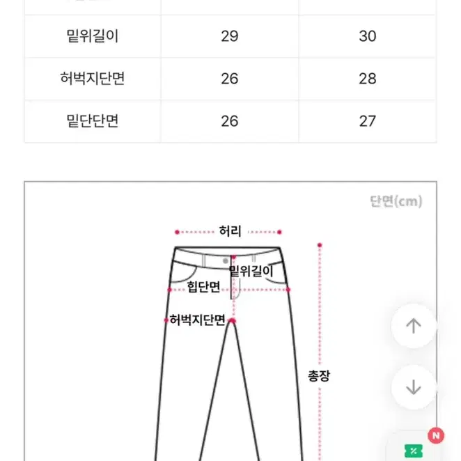 (새제품)카고부츠컷팬츠