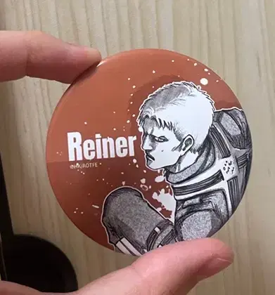 Attack on Titan of the Jins Liner Can Badge