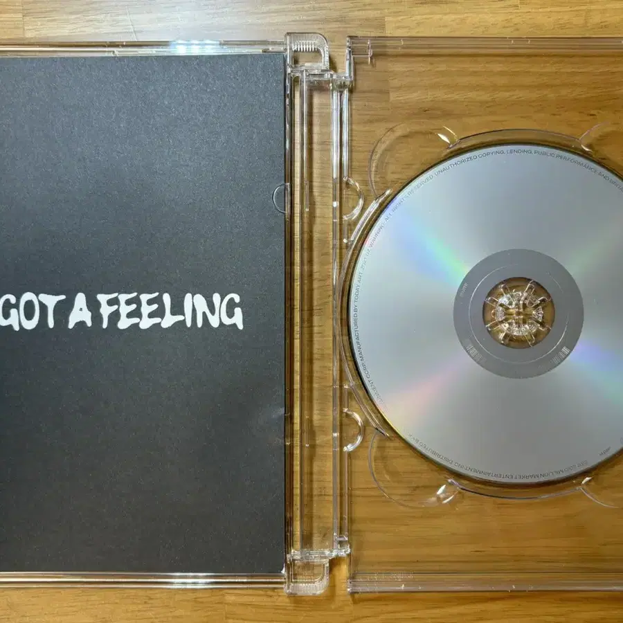 쿠기 I Got A Feeling CD 팝니다!