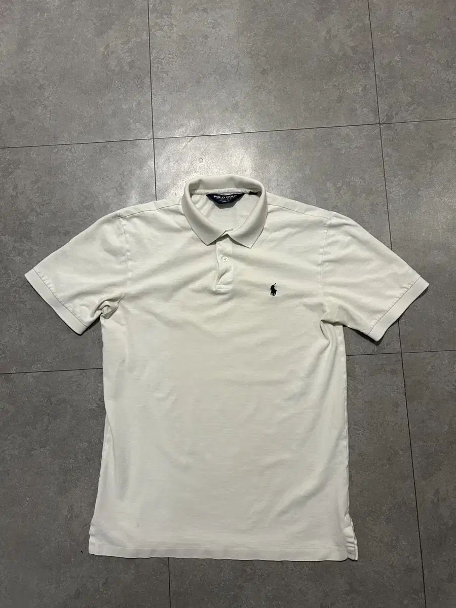 Ralph Lauren Polo Golf Pro-Fit White Color Vintage PK Shirt 95 Size