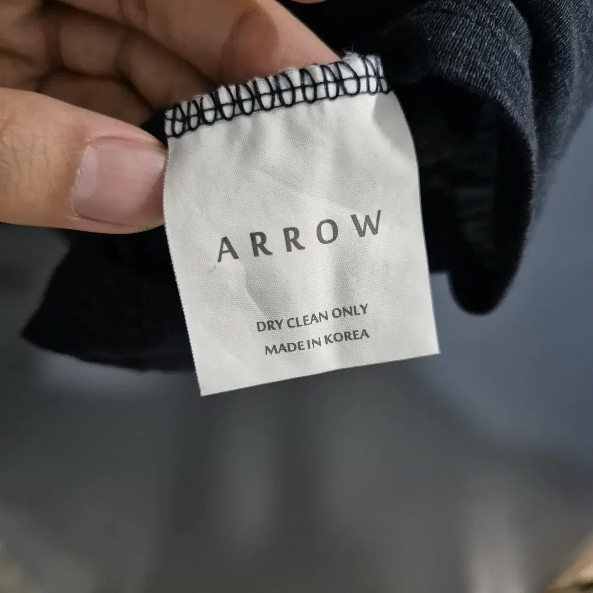 [F] arrow 데일리 베이직 오버핏 반팔티(100-105) j-020