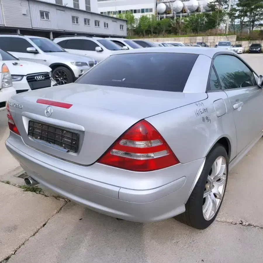 03년 벤츠 R170 SLK 230ML 엔진형식 111 983 폐차입고