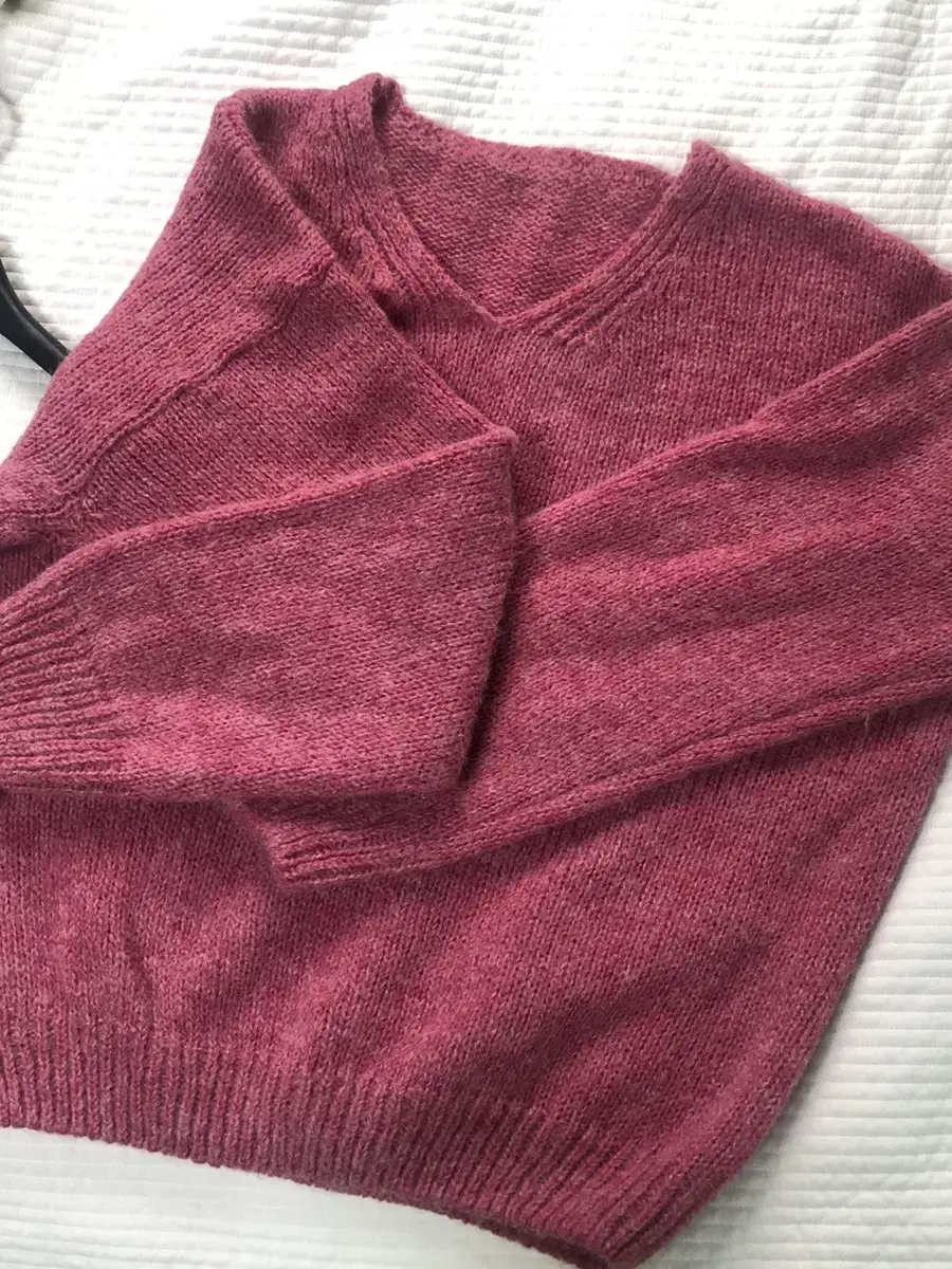 Pink knit