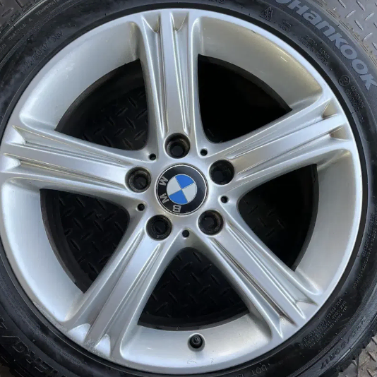 [PCD112] 17인치 BMW F30 네비팩 순정휠 타이어조합 1대분