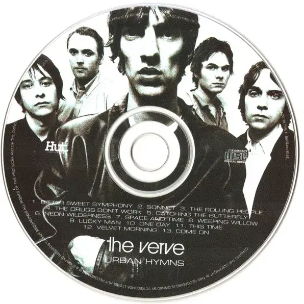 The Verve - Urban Hymns (CD) 유럽반 초판 NM-