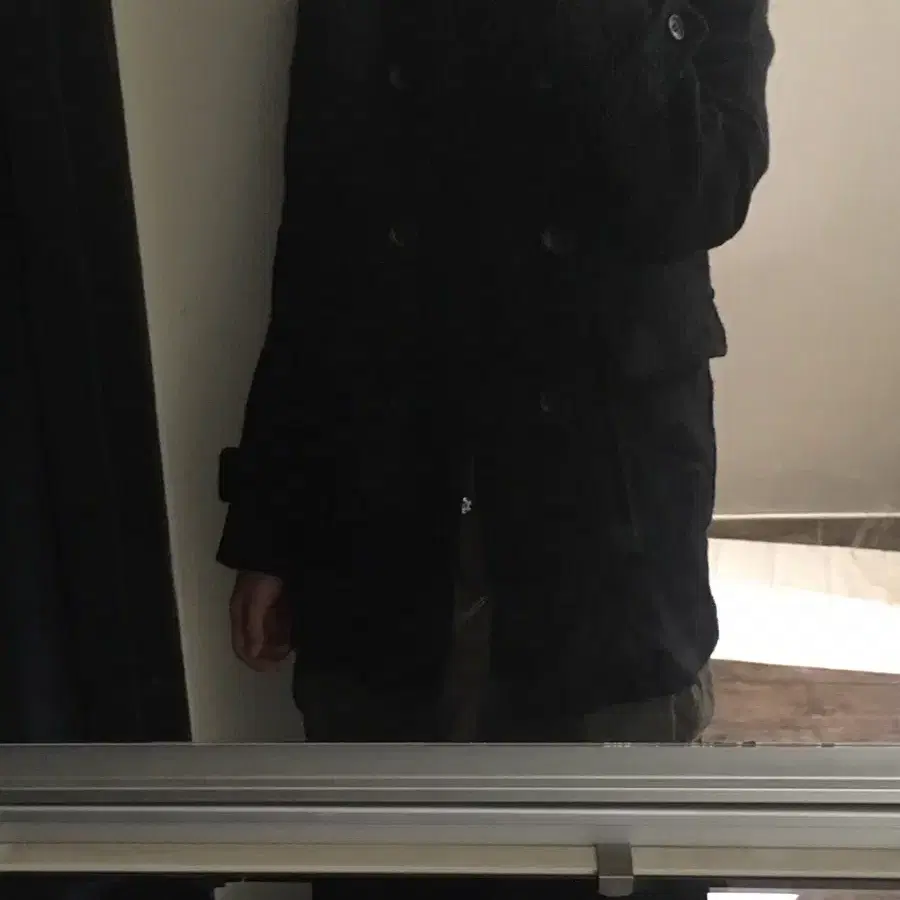 COMME des GARCONS BLACK half coat