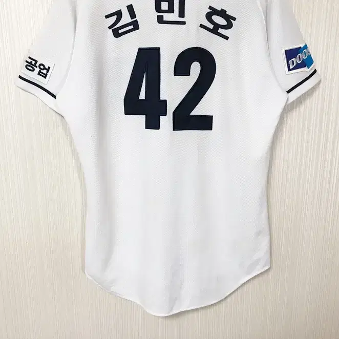 KBO 위팬 두산베어스 올드반달 홈유니폼/져지 95 #42 김민호