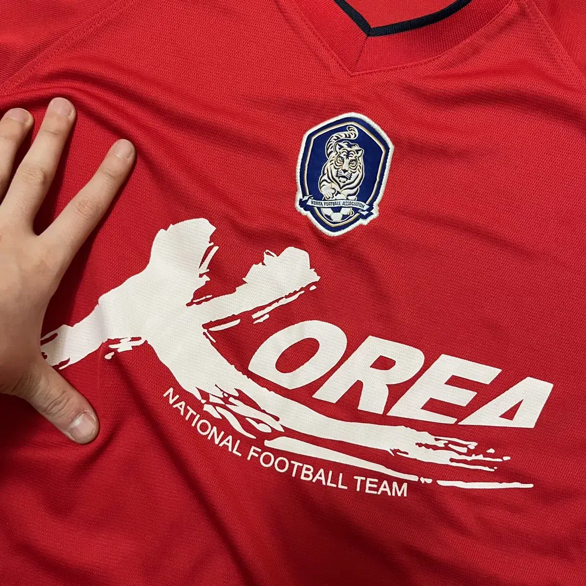 KFA 대한민국 축구 국가대표팀 축구 유니폼 티셔츠 L/100